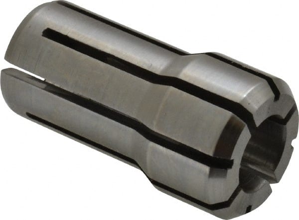 Parlec - 13/32 Inch, 25/64 to 13/32 Inch Collet Capacity, Series DA100 Double Angle Collet - 1-7/16 Inch Overall Length, 0.769 Inch Overall Diameter - Exact Tooling
