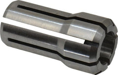 Parlec - 7/16 Inch, 27/64 to 7/16 Inch Collet Capacity, Series DA100 Double Angle Collet - 1-7/16 Inch Overall Length, 0.769 Inch Overall Diameter - Exact Tooling