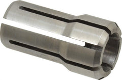 Parlec - 1/2 Inch, 31/64 to 1/2 Inch Collet Capacity, Series DA100 Double Angle Collet - 1-7/16 Inch Overall Length, 0.769 Inch Overall Diameter - Exact Tooling