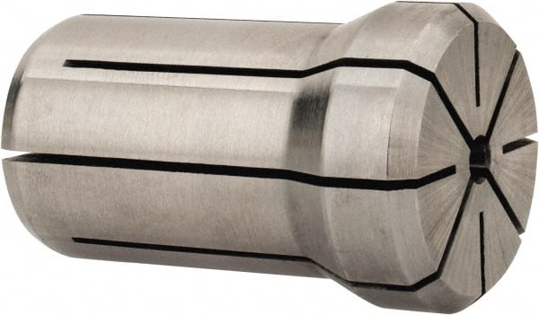 Parlec - 9/64 Inch, 1/8 to 9/64 Inch Collet Capacity, Series DA180 Double Angle Collet - 1.639 Inch Overall Length, 1.025 Inch Overall Diameter - Exact Tooling