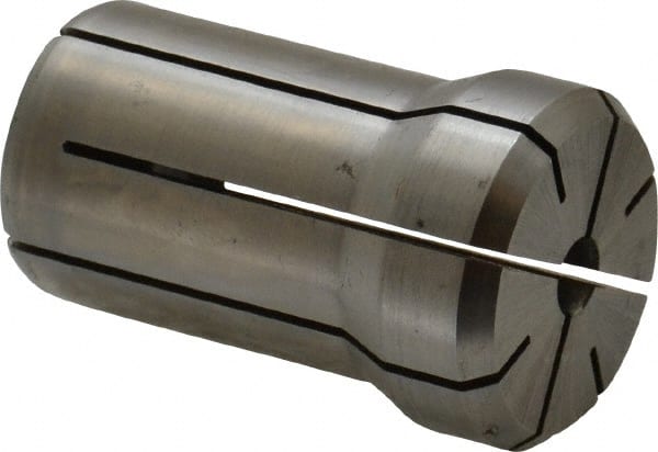 Parlec - 13/64 Inch, 3/16 to 13/64 Inch Collet Capacity, Series DA180 Double Angle Collet - 1.639 Inch Overall Length, 1.025 Inch Overall Diameter - Exact Tooling