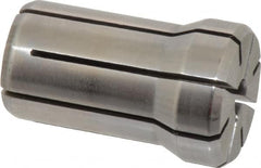 Parlec - 1/4 Inch, 15/64 to 1/4 Inch Collet Capacity, Series DA180 Double Angle Collet - 1.639 Inch Overall Length, 1.025 Inch Overall Diameter - Exact Tooling