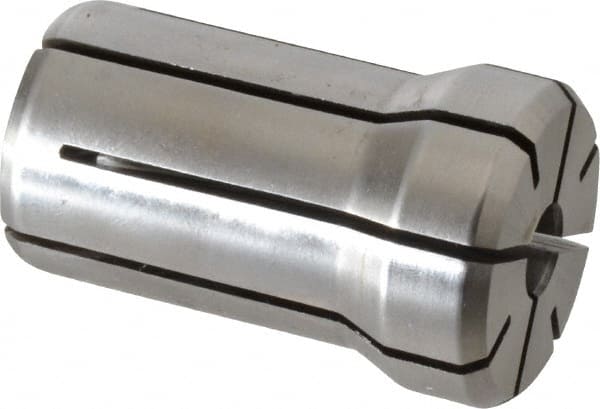 Parlec - 9/32 Inch, 17/64 to 9/32 Inch Collet Capacity, Series DA180 Double Angle Collet - 1.639 Inch Overall Length, 1.025 Inch Overall Diameter - Exact Tooling