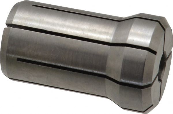 Parlec - 5/16 Inch, 19/64 to 5/16 Inch Collet Capacity, Series DA180 Double Angle Collet - 1.639 Inch Overall Length, 1.025 Inch Overall Diameter - Exact Tooling