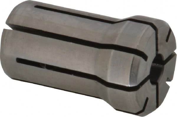 Parlec - 21/64 Inch, 5/16 to 21/64 Inch Collet Capacity, Series DA180 Double Angle Collet - 1.639 Inch Overall Length, 1.025 Inch Overall Diameter - Exact Tooling