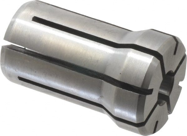 Parlec - 11/32 Inch, 21/64 to 11/32 Inch Collet Capacity, Series DA180 Double Angle Collet - 1.639 Inch Overall Length, 1.025 Inch Overall Diameter - Exact Tooling