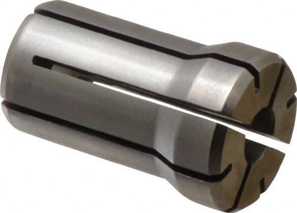 Parlec - 23/64 Inch, 11/32 to 23/64 Inch Collet Capacity, Series DA180 Double Angle Collet - 1.639 Inch Overall Length, 1.025 Inch Overall Diameter - Exact Tooling