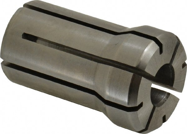 Parlec - 13/32 Inch, 25/64 to 13/32 Inch Collet Capacity, Series DA180 Double Angle Collet - 1.639 Inch Overall Length, 1.025 Inch Overall Diameter - Exact Tooling