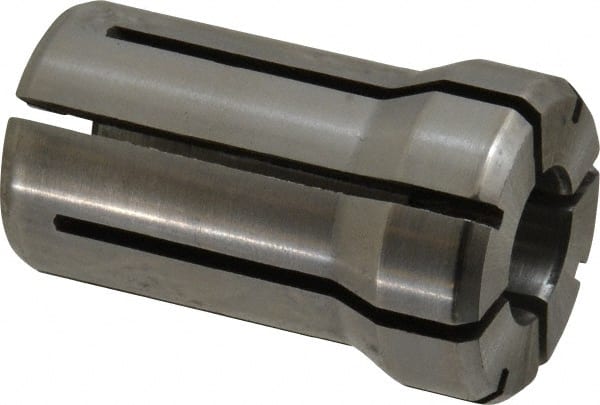 Parlec - 15/32 Inch, 29/64 to 15/32 Inch Collet Capacity, Series DA180 Double Angle Collet - 1.639 Inch Overall Length, 1.025 Inch Overall Diameter - Exact Tooling