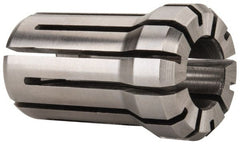 Parlec - 17/32 Inch, 33/64 to 17/32 Inch Collet Capacity, Series DA180 Double Angle Collet - 1.639 Inch Overall Length, 1.025 Inch Overall Diameter - Exact Tooling