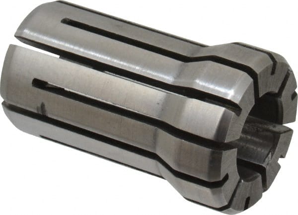 Parlec - 35/64 Inch, 17/32 to 35/64 Inch Collet Capacity, Series DA180 Double Angle Collet - 1.639 Inch Overall Length, 1.025 Inch Overall Diameter - Exact Tooling