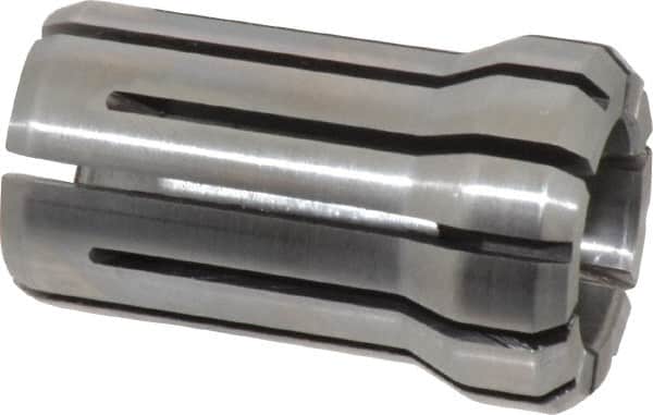 Parlec - 41/64 Inch, 5/8 to 41/64 Inch Collet Capacity, Series DA180 Double Angle Collet - 1.639 Inch Overall Length, 1.025 Inch Overall Diameter - Exact Tooling