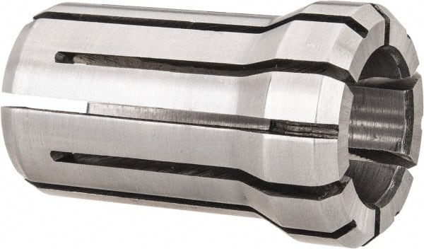 Parlec - 21/32 Inch, 41/64 to 21/32 Inch Collet Capacity, Series DA180 Double Angle Collet - 1.639 Inch Overall Length, 1.025 Inch Overall Diameter - Exact Tooling