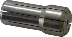 Parlec - 3/64 Inch, 1/32 to 3/64 Inch Collet Capacity, Series DA200 Double Angle Collet - 1-3/16 Inch Overall Length, 0.539 Inch Overall Diameter - Exact Tooling