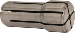 Parlec - 5/64 Inch, 1/16 to 5/64 Inch Collet Capacity, Series DA200 Double Angle Collet - 1-3/16 Inch Overall Length, 0.539 Inch Overall Diameter - Exact Tooling