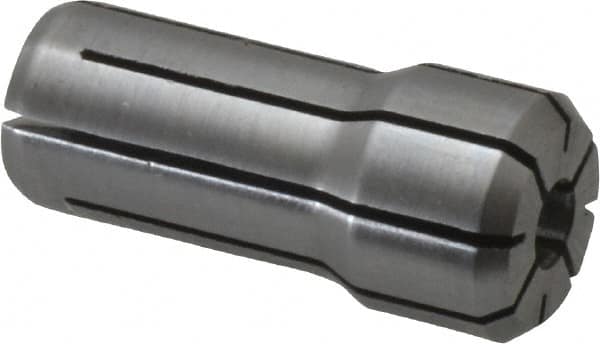 Parlec - 11/64 Inch, 5/32 to 11/64 Inch Collet Capacity, Series DA200 Double Angle Collet - 1-3/16 Inch Overall Length, 0.539 Inch Overall Diameter - Exact Tooling