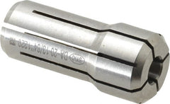 Parlec - 13/64 Inch, 3/16 to 13/64 Inch Collet Capacity, Series DA200 Double Angle Collet - 1-3/16 Inch Overall Length, 0.539 Inch Overall Diameter - Exact Tooling