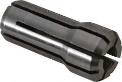 Parlec - 15/64 Inch, 0.2188 to 15/64 Inch Collet Capacity, Series DA200 Double Angle Collet - 1-3/16 Inch Overall Length, 0.539 Inch Overall Diameter - Exact Tooling