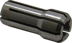 Parlec - 1/4 Inch, 15/64 to 1/4 Inch Collet Capacity, Series DA200 Double Angle Collet - 1-3/16 Inch Overall Length, 0.539 Inch Overall Diameter - Exact Tooling