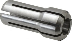 Parlec - 9/32 Inch, 17/64 to 9/32 Inch Collet Capacity, Series DA200 Double Angle Collet - 1-3/16 Inch Overall Length, 0.539 Inch Overall Diameter - Exact Tooling