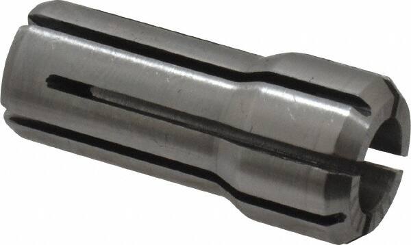 Parlec - 19/64 Inch, 9/32 to 19/64 Inch Collet Capacity, Series DA200 Double Angle Collet - 1-3/16 Inch Overall Length, 0.539 Inch Overall Diameter - Exact Tooling