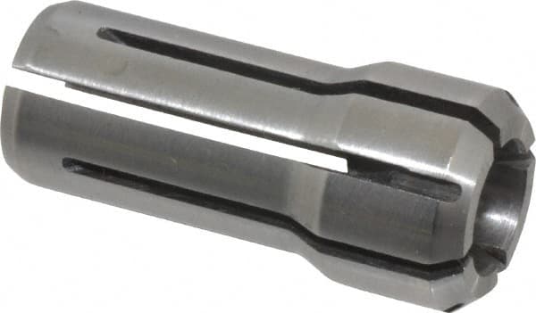 Parlec - 5/16 Inch, 19/64 to 5/16 Inch Collet Capacity, Series DA200 Double Angle Collet - 1-3/16 Inch Overall Length, 0.539 Inch Overall Diameter - Exact Tooling