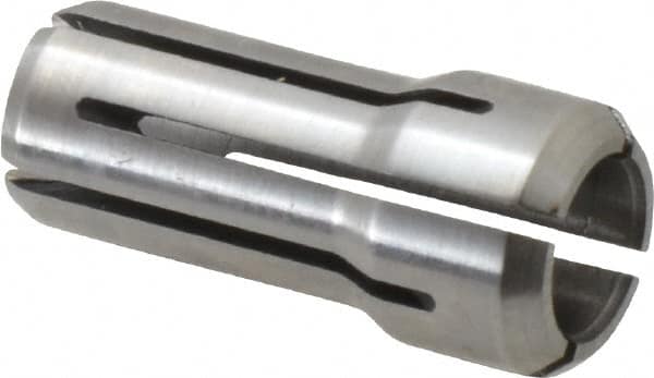 Parlec - 11/32 Inch, 21/64 to 11/32 Inch Collet Capacity, Series DA200 Double Angle Collet - 1-3/16 Inch Overall Length, 0.539 Inch Overall Diameter - Exact Tooling