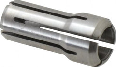 Parlec - 11/32 Inch, 21/64 to 11/32 Inch Collet Capacity, Series DA200 Double Angle Collet - 1-3/16 Inch Overall Length, 0.539 Inch Overall Diameter - Exact Tooling