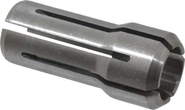 Parlec - 23/64 Inch, 11/32 to 23/64 Inch Collet Capacity, Series DA200 Double Angle Collet - 1-3/16 Inch Overall Length, 0.539 Inch Overall Diameter - Exact Tooling