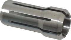 Parlec - 3/8 Inch, 0.3594 to 3/8 Inch Collet Capacity, Series DA200 Double Angle Collet - 1-3/16 Inch Overall Length, 0.539 Inch Overall Diameter - Exact Tooling