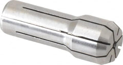 Parlec - 3/64 Inch, 1/32 to 3/64 Inch Collet Capacity, Series DA300 Double Angle Collet - 1 Inch Overall Length, 3/8 Inch Overall Diameter - Exact Tooling