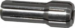Parlec - 1/8 Inch, 7/64 to 1/8 Inch Collet Capacity, Series DA300 Double Angle Collet - 1 Inch Overall Length, 3/8 Inch Overall Diameter - Exact Tooling