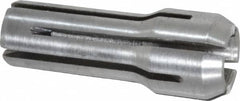 Parlec - 3/16 Inch, 11/64 to 3/16 Inch Collet Capacity, Series DA300 Double Angle Collet - 1 Inch Overall Length, 3/8 Inch Overall Diameter - Exact Tooling