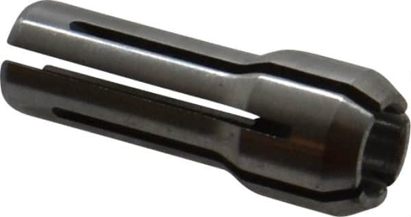 Parlec - 13/64 Inch, 3/16 to 13/64 Inch Collet Capacity, Series DA300 Double Angle Collet - 1 Inch Overall Length, 3/8 Inch Overall Diameter - Exact Tooling