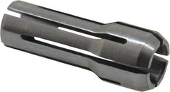 Parlec - 7/32 Inch, 13/64 to 7/32 Inch Collet Capacity, Series DA300 Double Angle Collet - 1 Inch Overall Length, 3/8 Inch Overall Diameter - Exact Tooling