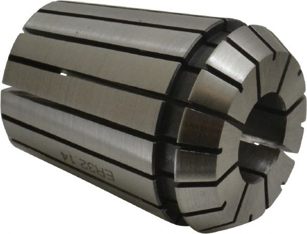 Parlec - 13 to 14mm ER32 Collet - 1.574" OAL, 1.3" Overall Diam - Exact Tooling