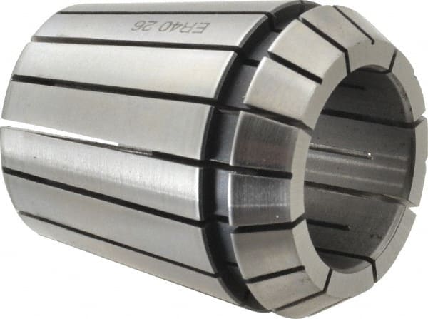 Parlec - 25 to 26mm ER40 Collet - 1.811" OAL, 1.614" Overall Diam - Exact Tooling