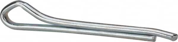 Made in USA - 5/16" Diam x 2-1/2" Long Hammerlock Cotter Pin - Grade 2, Zinc-Plated, Steel - Exact Tooling