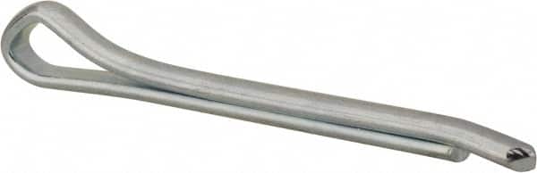 Made in USA - 5/16" Diam x 3" Long Hammerlock Cotter Pin - Grade 2, Zinc-Plated, Steel - Exact Tooling