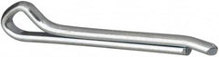 Made in USA - 3/8" Diam x 3" Long Hammerlock Cotter Pin - Grade 2, Zinc-Plated, Steel - Exact Tooling