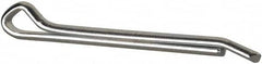 Made in USA - 3/8" Diam x 4" Long Hammerlock Cotter Pin - Grade 2, Zinc-Plated, Steel - Exact Tooling