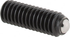 Gibraltar - 12mm OAL, Steel, Headless Rolling Ball End Clamping Screw - 786 Lb Max Load, 2.5mm Ball Diam - Exact Tooling