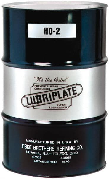 Lubriplate - 55 Gal Drum, Mineral Hydraulic Oil - SAE 20, ISO 68, 73.53 cSt at 40°C, 9.37 cSt at 100°C - Exact Tooling