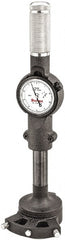 Starrett - 5 to 8" Dial Bore Gage - 0.0001" Graduation, 6" Gage Depth, Hardened Tool Steel - Exact Tooling