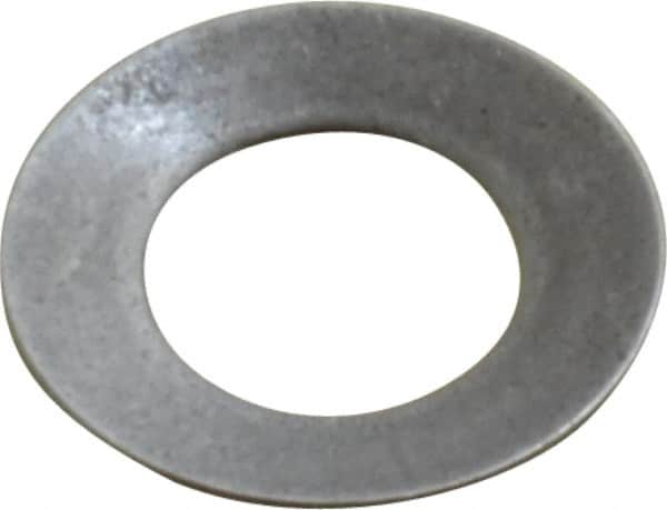 Gardner Spring - 3/16" Bolt, 0.19" ID, Grade 1074 Steel, Belleville Disc Spring - 3/8" OD, 0.027" High, 0.015" Thick - Exact Tooling