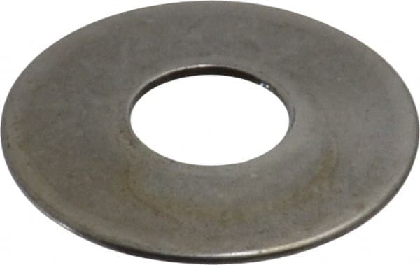 Gardner Spring - 3/16" Bolt, 0.19" ID, Grade 1074 Steel, Belleville Disc Spring - 9/16" OD, 0.037" High, 0.019" Thick - Exact Tooling