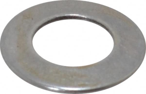 Gardner Spring - #12 Bolt, 0.22" ID, Grade 1074 Steel, Belleville Disc Spring - 7/16" OD, 0.032" High, 0.02" Thick - Exact Tooling