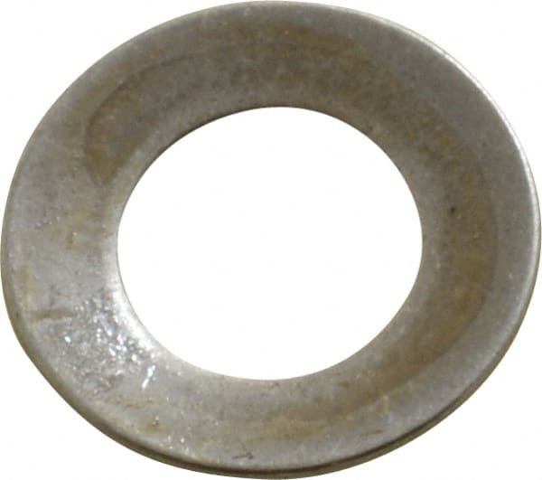 Gardner Spring - 1/4" Bolt, 0.255" ID, Grade 1074 Steel, Belleville Disc Spring - 1/2" OD, 0.036" High, 0.022" Thick - Exact Tooling