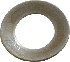 Gardner Spring - 1/4" Bolt, 0.255" ID, Grade 1074 Steel, Belleville Disc Spring - 1/2" OD, 0.036" High, 0.022" Thick - Exact Tooling