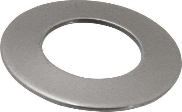 Gardner Spring - 3/8" Bolt, 0.38" ID, Grade 1074 Steel, Belleville Disc Spring - 3/4" OD, 0.051" High, 0.028" Thick - Exact Tooling